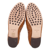 TORY BURCH BALLET LOAFERS BROWN 9 US