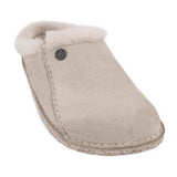 BIRKENSTOCK SHEARLING FLATS STONE 7 US