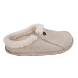 BIRKENSTOCK SHEARLING FLATS STONE 7 US