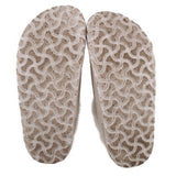 BIRKENSTOCK SHEARLING FLATS STONE 7 US