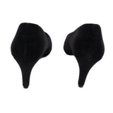 AEROSOLES SUEDE HEELS BLACK 8 US
