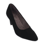 AEROSOLES SUEDE HEELS BLACK 8 US