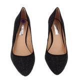 INC SPARKLE HEELS BLACK 8 US
