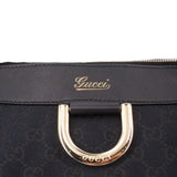 GUCCI ABBEY D-RING SHOULDER BAGS BLACK