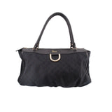 GUCCI ABBEY D-RING SHOULDER BAGS BLACK