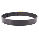 GUCCI Marmont leather belt with punched holes and adjustable end strap