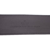 GUCCI Marmont belt interior stamp on black leather strap