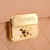 CHANEL CHIC WITH ME SHOULDER BAGS TAN