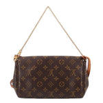 Louis Vuitton Favorite MM crossbody bag with monogram canvas and chain shoulder strap