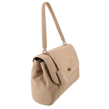 J CREW EVIE SUEDE SHOULDER BAGS BEIGE