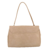 J CREW EVIE SUEDE SHOULDER BAGS BEIGE