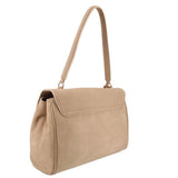 J CREW EVIE SUEDE SHOULDER BAGS BEIGE