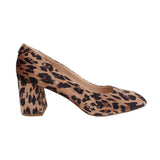 JACK ROGERS LENORA LEOPARD HEELS TAN 11 US