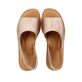 BORN METALLIC SANDALS GOLD 8 US