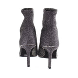 COACH WHITNY BOOTS SILVER 7 US