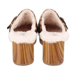 C MALANDRINO CLOG PLATFORM LEOPARD 7 US