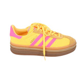 ADIDAS GAZELLE SNEAKERS YELLOW 7 US