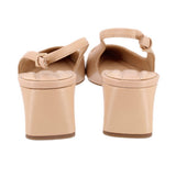 FRANCO SARTO SLINGBACK HEELS NUDE 10 US