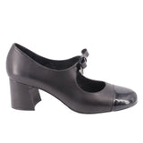 WISHBONE MARY JANE HEELS BLACK 9.5 US
