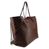 LOUIS VUITTON NEVERFULL GM TOTES DAMIER EBENE