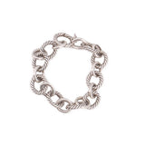 DAVID YURMAN OVAL LINK BRACELETS 925