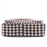 ANINE BING NICO SHOULDER BAGS HOUNDSTOOTH