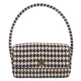 ANINE BING NICO SHOULDER BAGS HOUNDSTOOTH