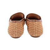 GIANVITO ROSSI WOVEN LOAFERS TAN 8 US