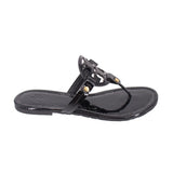 TORY BURCH MILLER SANDALS BLACK 7.5 US