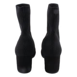 EILEEN FISHER KNIT BOOTS BLACK 11 US