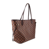 LOUIS VUITTON NEVERFULL MM TOTES DAMIER EBENE