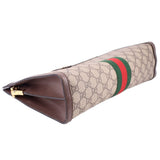 GUCCI OPHIDIA MEDIUM SHOULDER BAGS TAN