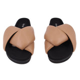 ROAM PUFFER SANDALS TAN 40 EU | 10 US