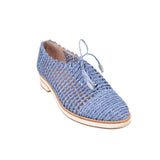 STUART WEITZMAN OXFORD LOAFERS BLUE 38 EU | 7.5 US