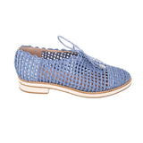 STUART WEITZMAN OXFORD LOAFERS BLUE 38 EU | 7.5 US