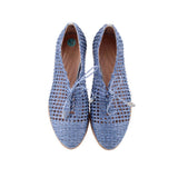 STUART WEITZMAN OXFORD LOAFERS BLUE 38 EU | 7.5 US