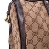 GUCCI BOSTON SATCHELS TAN