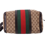 GUCCI BOSTON SATCHELS TAN