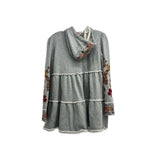 JOHNNY WAS EMBROIDERED JACKETS GRAY S