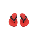 LOUBOUTIN THONG SANDALS RED 9.5 / 10