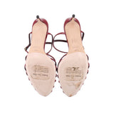 TAMARA MELLON HEELED SANDALS RED 40.5 EU | 9 US