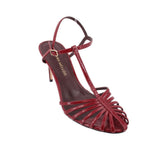 TAMARA MELLON HEELED SANDALS RED 40.5 EU | 9 US