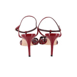 TAMARA MELLON HEELED SANDALS RED 40.5 EU | 9 US