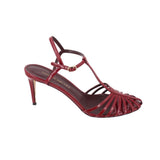 TAMARA MELLON HEELED SANDALS RED 40.5 EU | 9 US