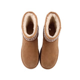 UGG SUEDE BOOTIES BROWN 10 US