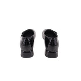 CLARKS PATENT FLATS BLACK 10 US