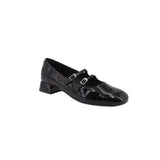 CLARKS PATENT FLATS BLACK 10 US