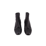 CHRISTIAN LOUBOUTIN LEATHER BOOTIES BLACK 7 US