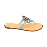 TORY BURCH miller SANDALS blue 11 US
