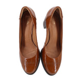 CLARKS PATENT HEELS BROWN 8.5 US